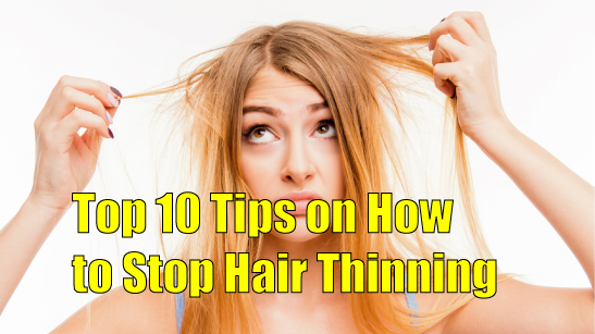 How to stop hair thinning